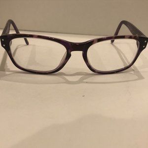 Light Purple Speckled Bellagio Glasses